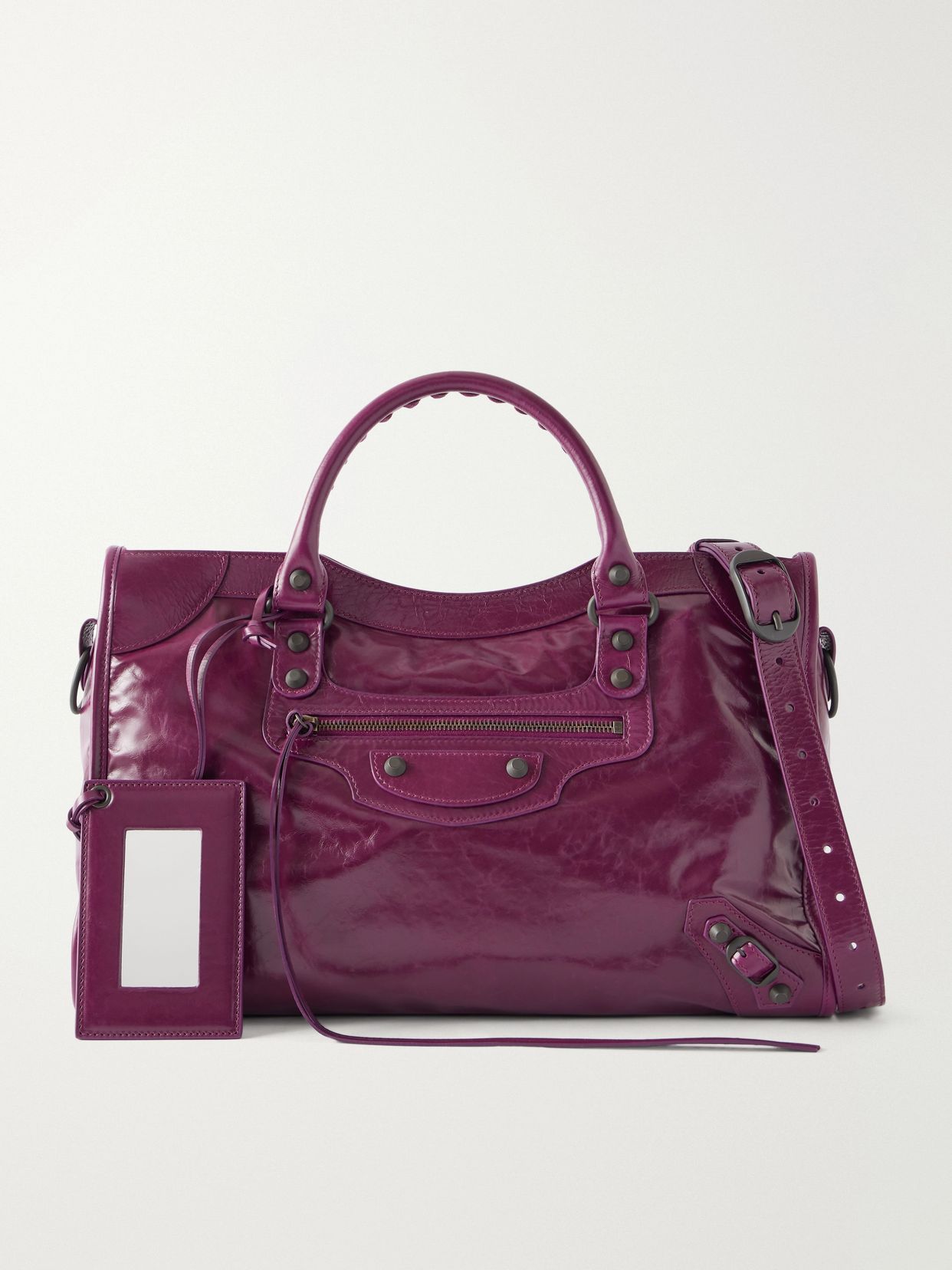 Le City medium embellished leather tote bag