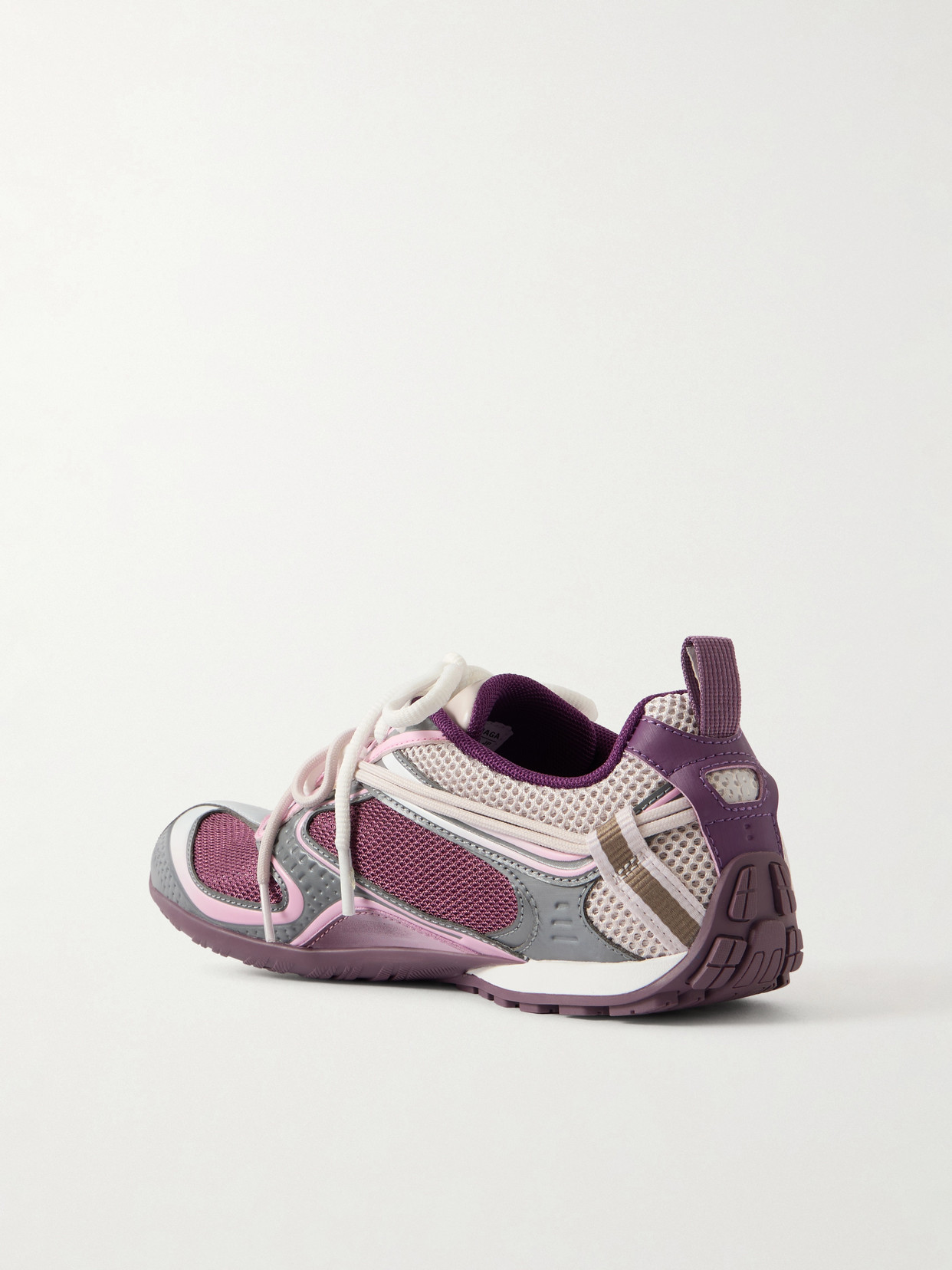 Radar Gradient Rubber-Trimmed Sneakers