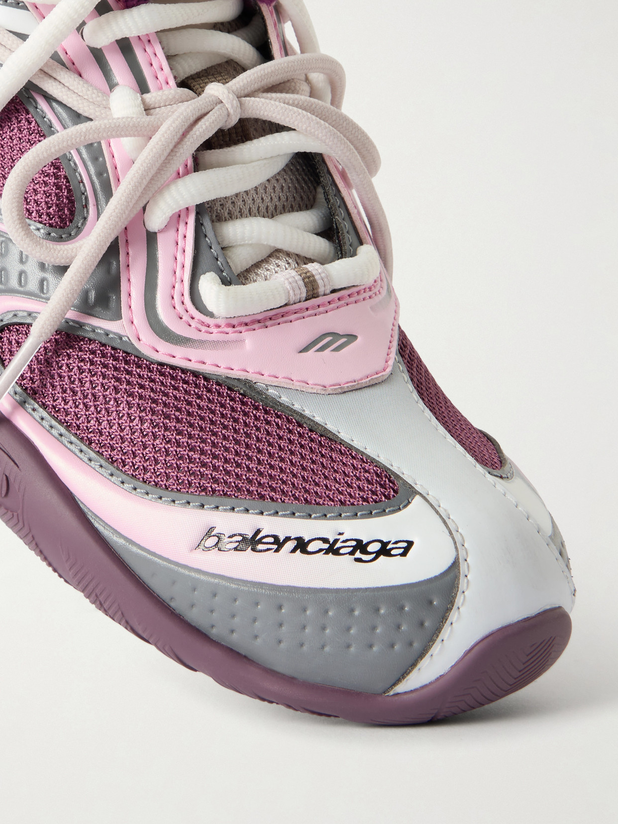 Radar Gradient Rubber-Trimmed Sneakers