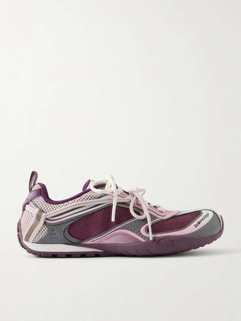Balenciaga Radar Gradient Rubber-trimmed Mesh Sneakers - Women's Shoes
