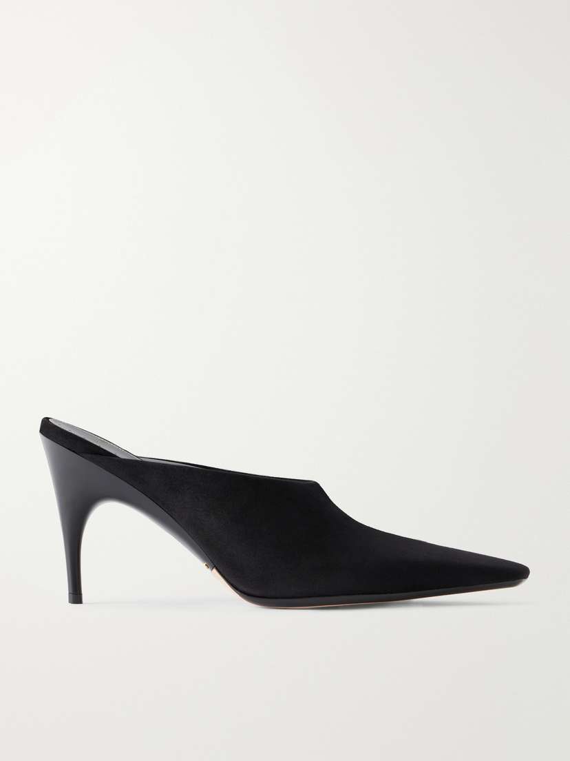 Balenciaga Duchesse Suede Mules