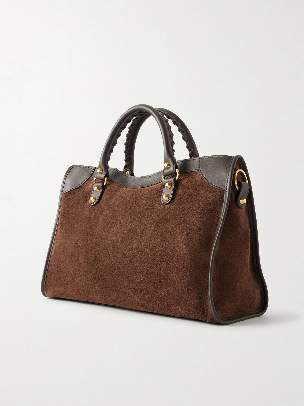 Le City Studded Shoulder Bag