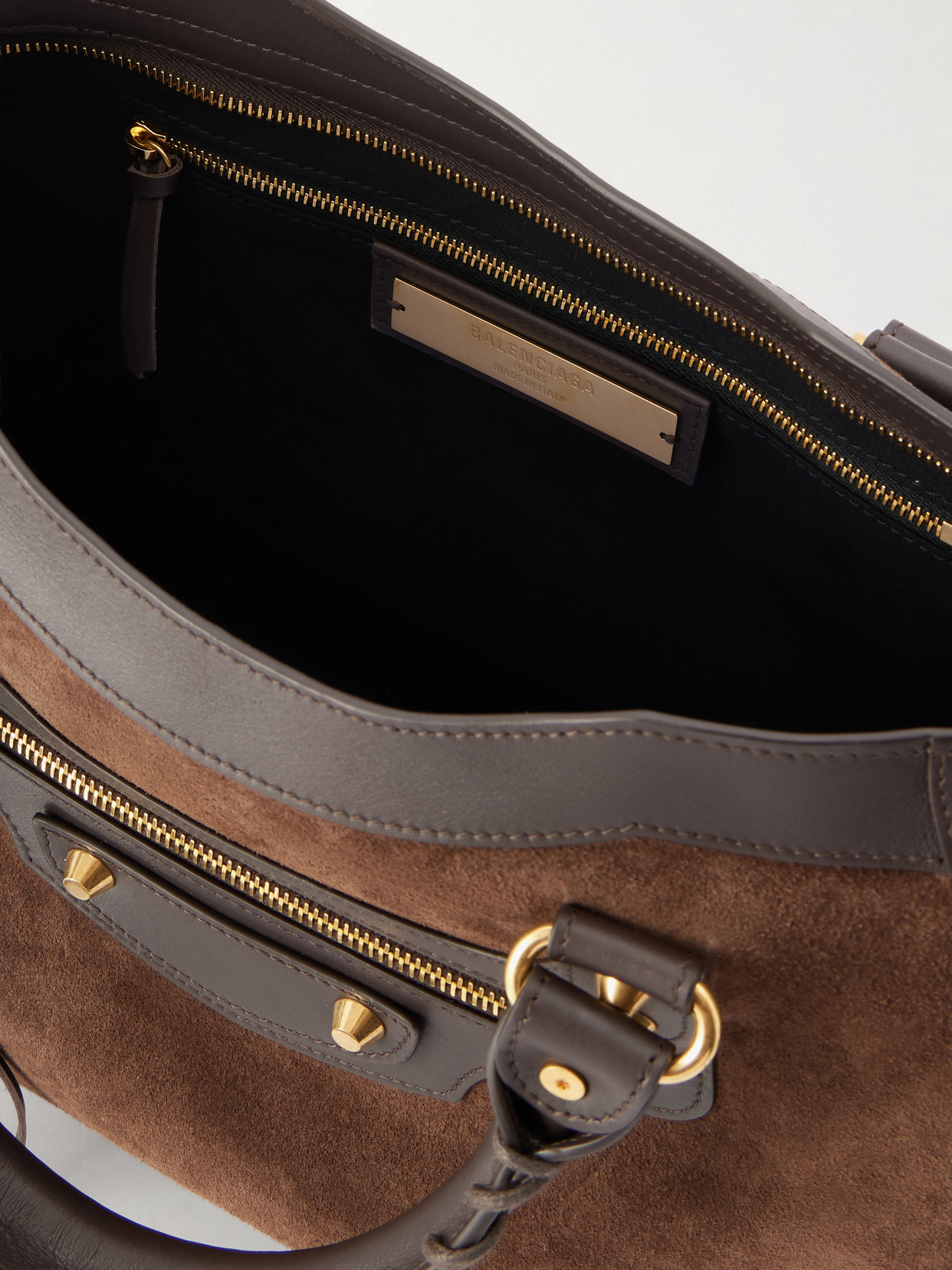 Le City Studded Shoulder Bag