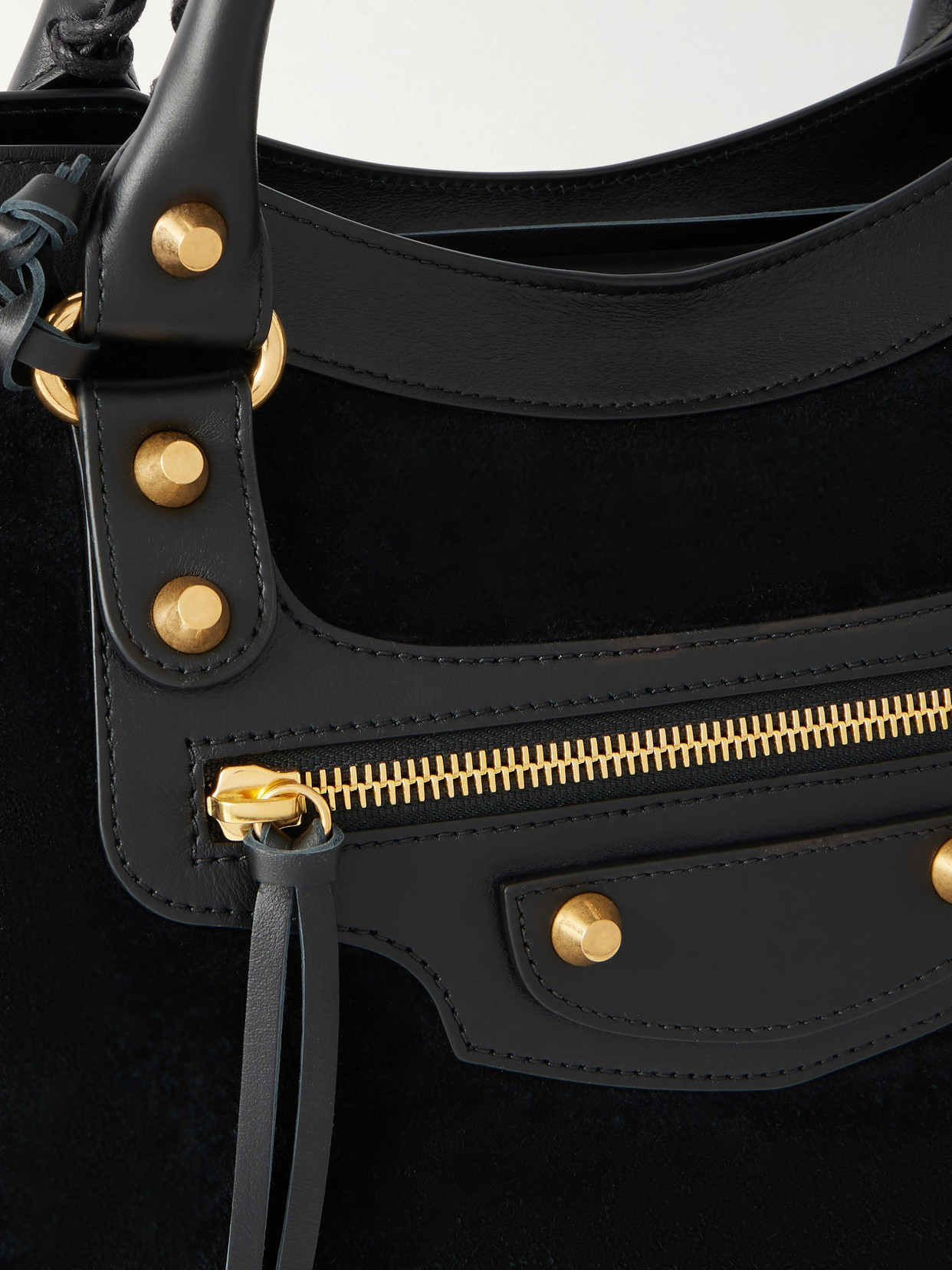 Le City Studded Shoulder Bag