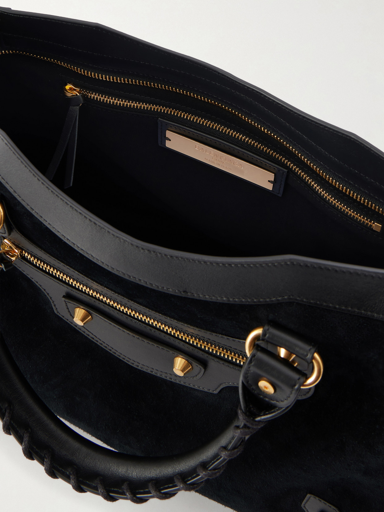 Le City Studded Shoulder Bag