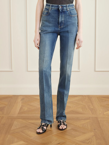 Balenciaga High-rise skinny-leg jeans
