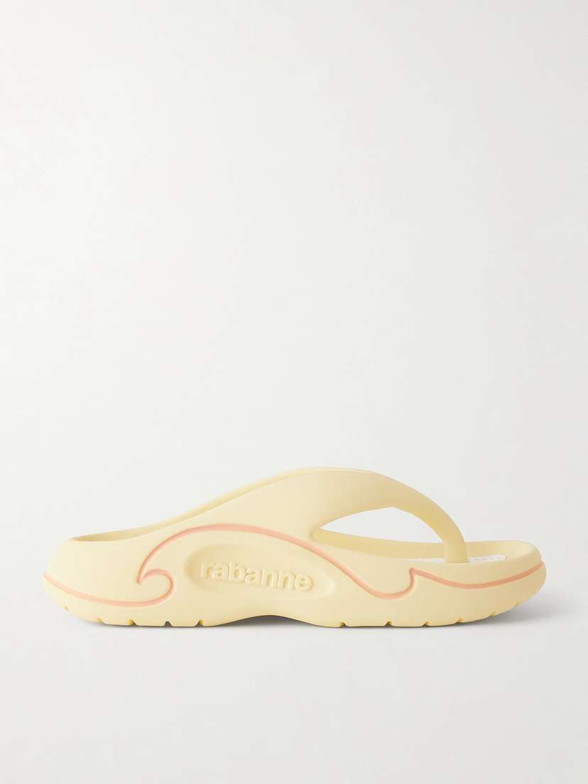 Rabanne 3d Logo-embossed Thong Sandals | Thumbnail 7 Rabanne 3d Logo-embossed Thong Sandals | Thumbnail 7