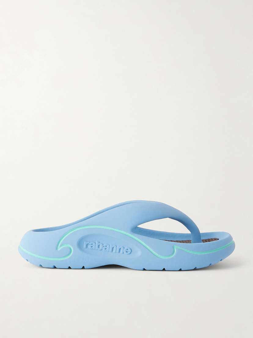 Rabanne 3d Logo-embossed Thong Sandals | Thumbnail 7 Rabanne 3d Logo-embossed Thong Sandals | Thumbnail 7