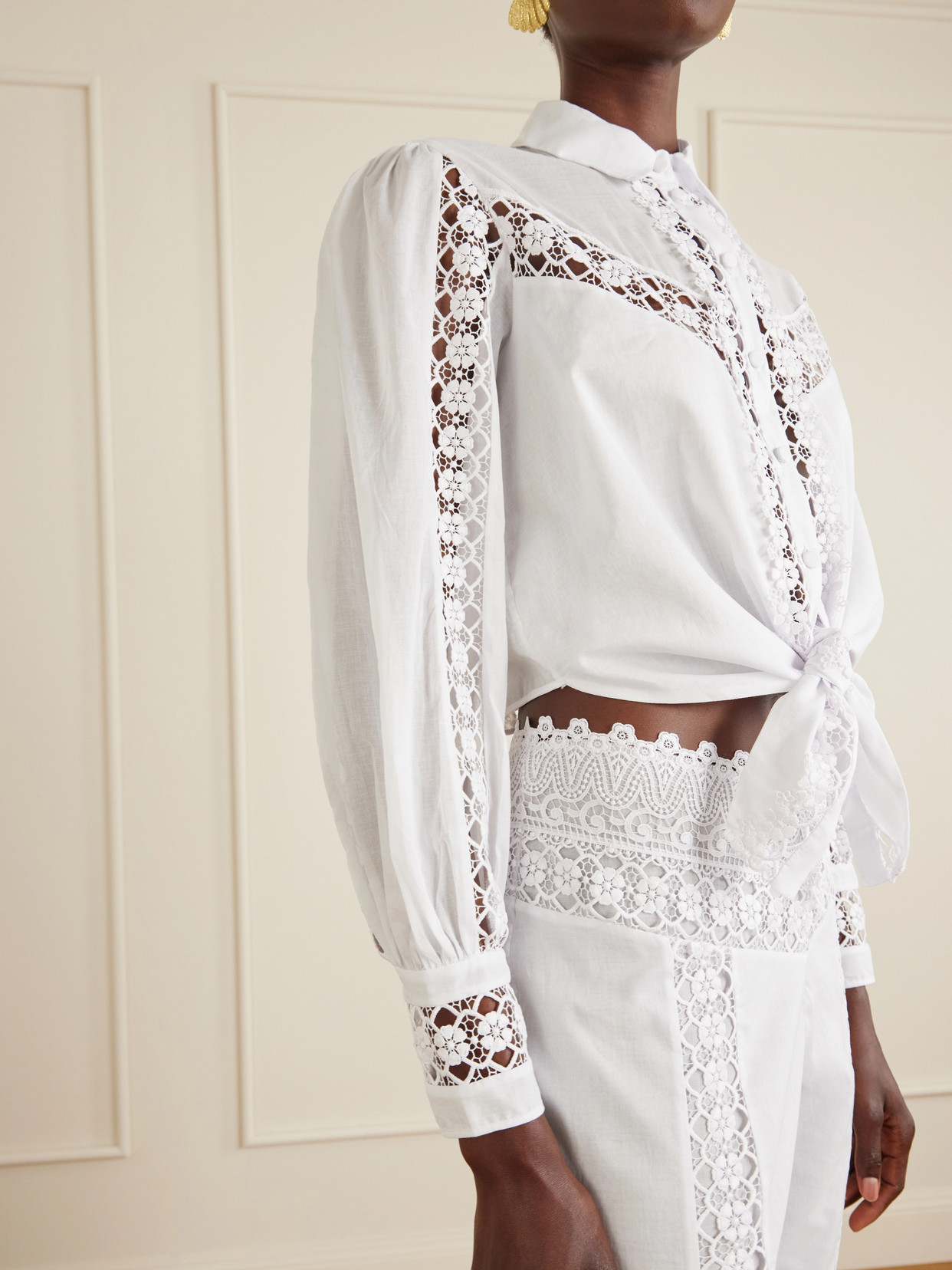 Devi Cotton-Blend Shirt