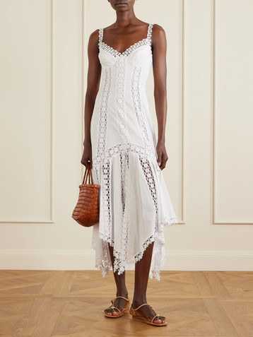 Charo Ruiz Blossel cotton-blend maxi dress