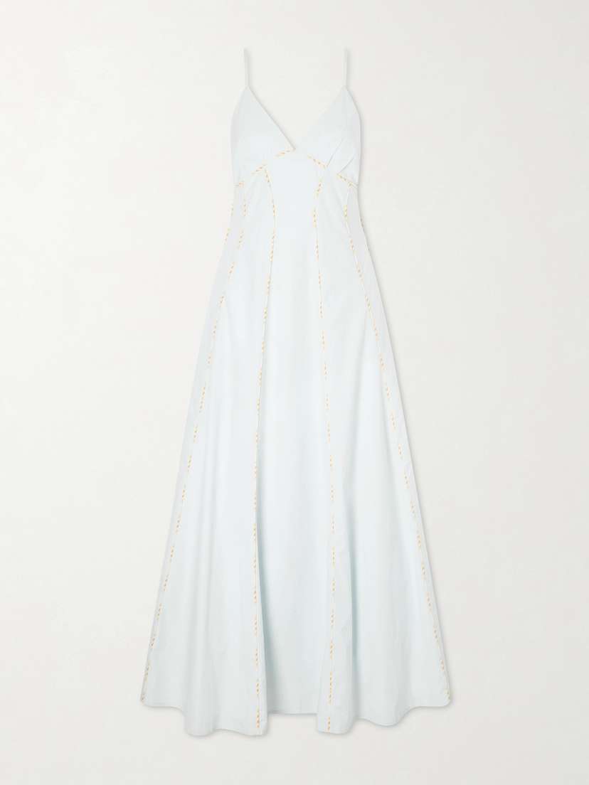 Rosie Assoulin Cami Cotton Maxi Dress
