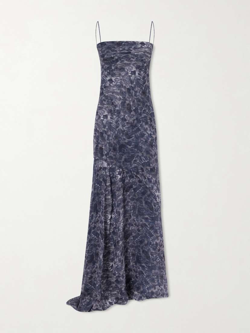 Cortana Meena Silk-satin Maxi Dress
