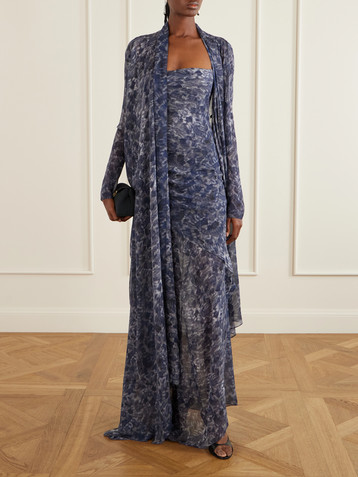 Cortana Meena silk-satin maxi dress
