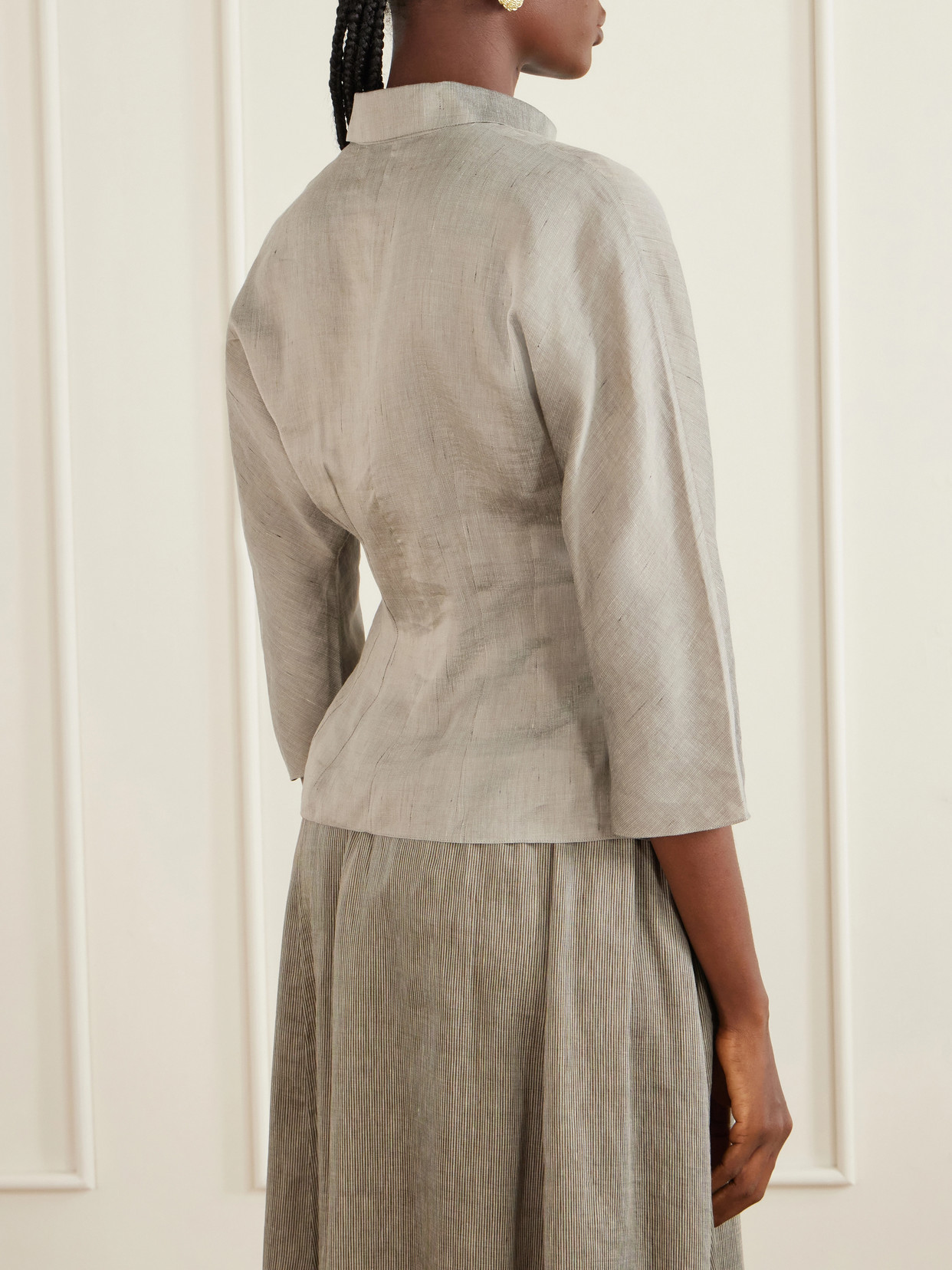 Theresa Dupioni Shirt