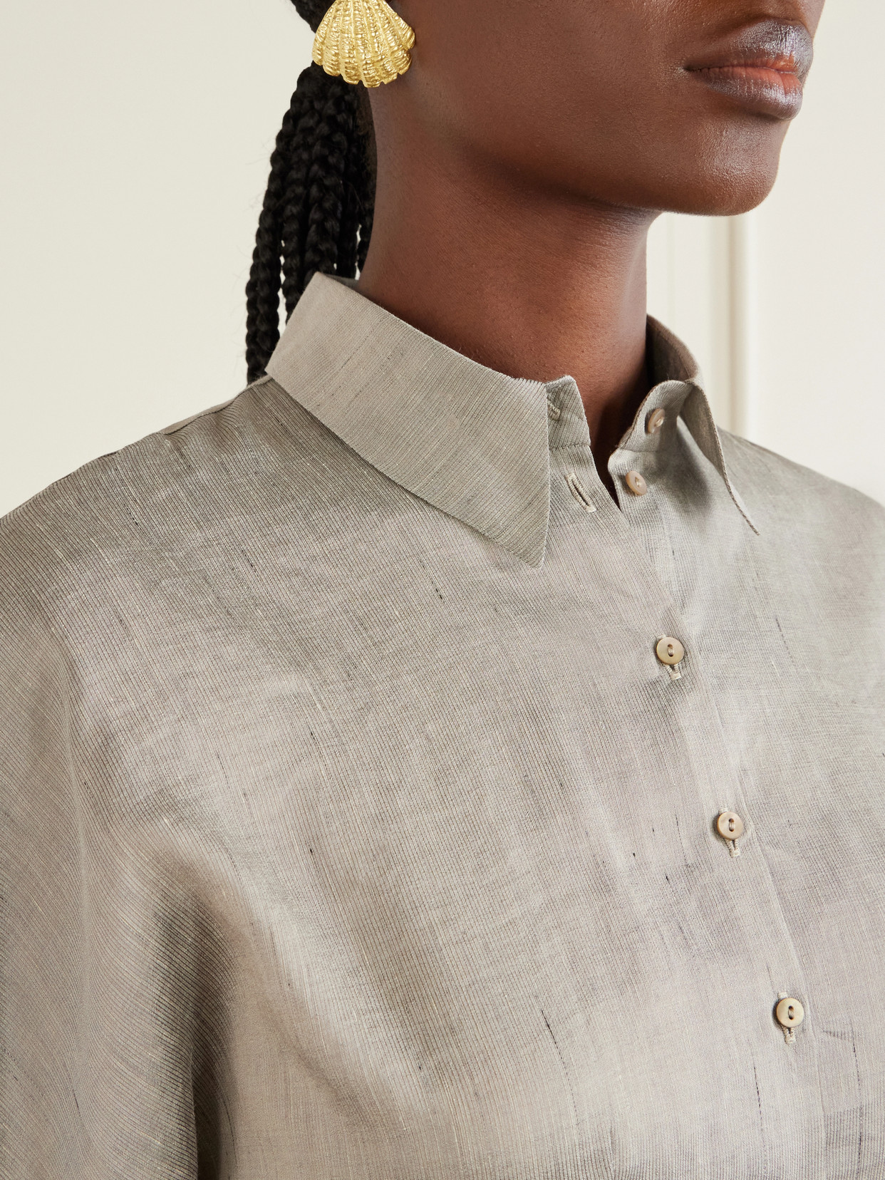 Theresa Dupioni Shirt