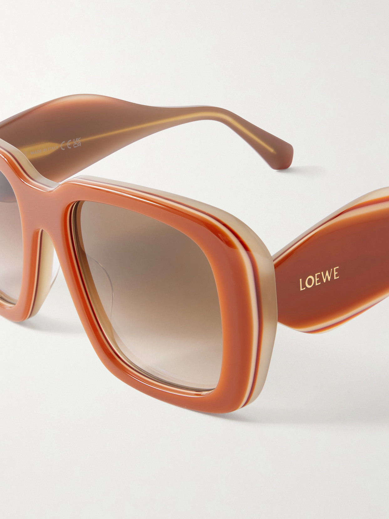 Loewe Signature Sunglasses In Brown