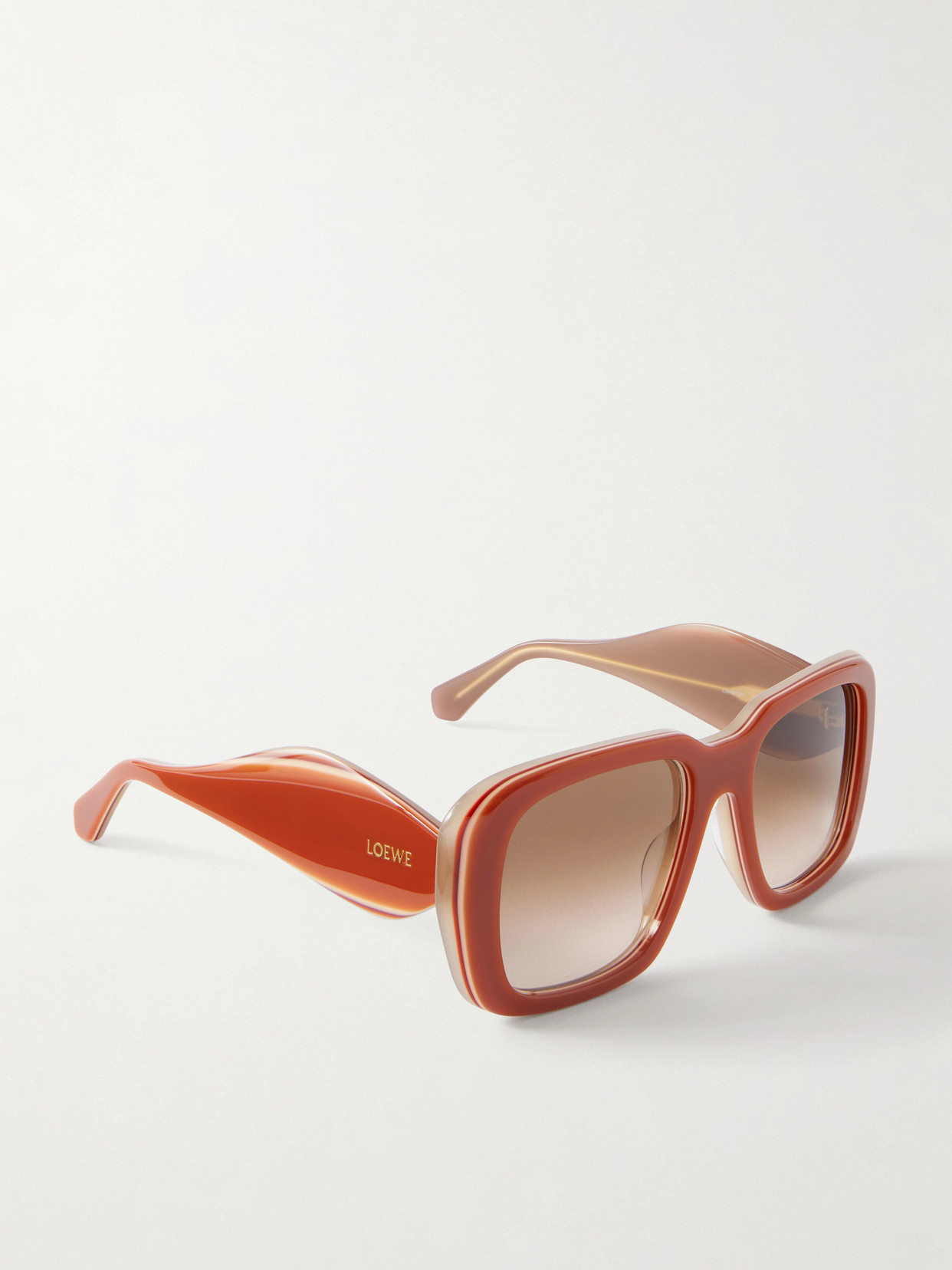 Loewe Signature Sunglasses In Brown