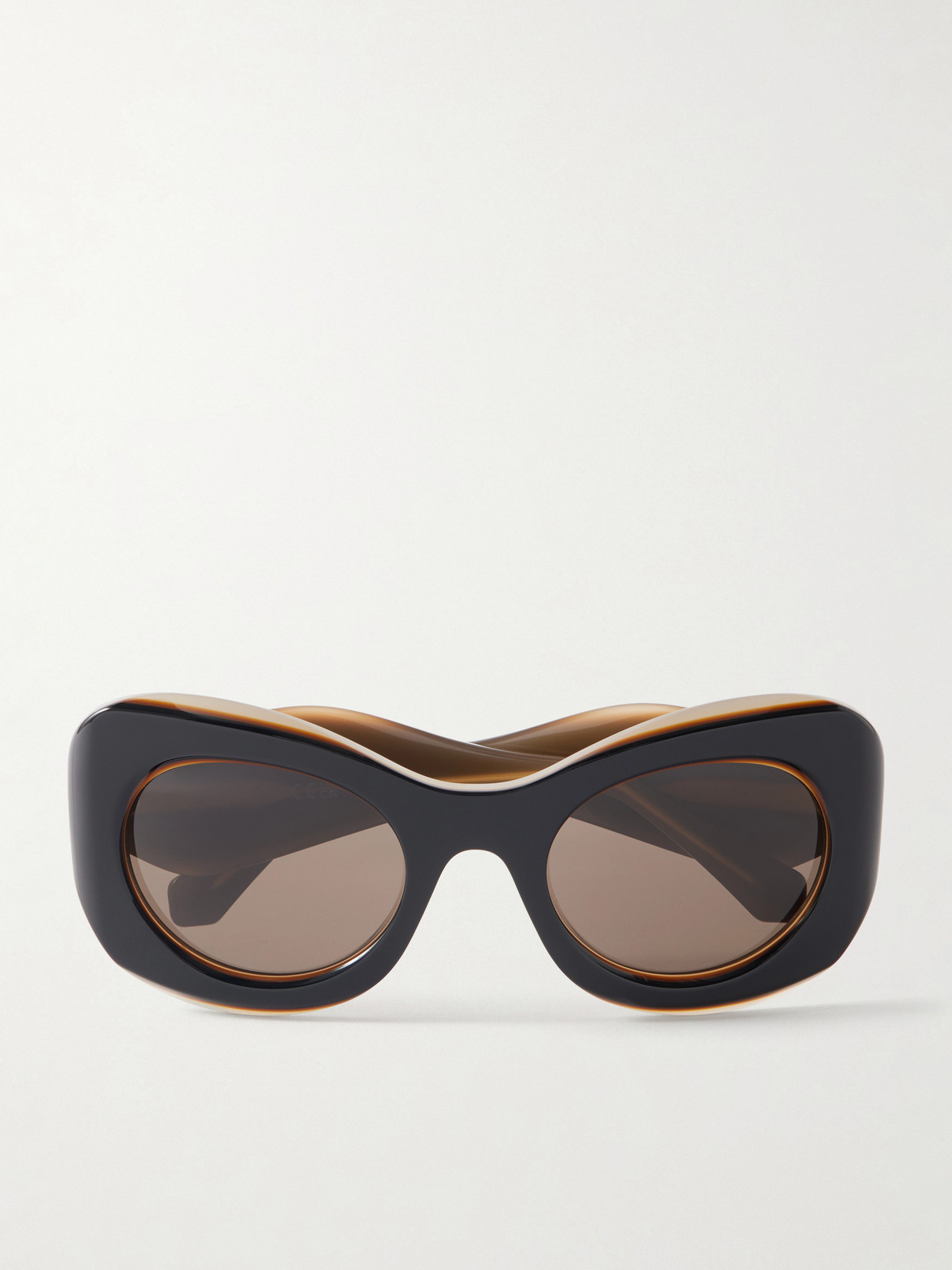 Loewe + Paula's Ibiza D-frame Acetate Sunglasses In Gold