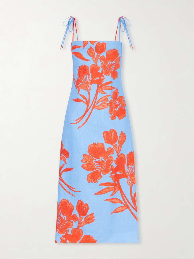 Cara Cara Chelsea Linen Midi Dress