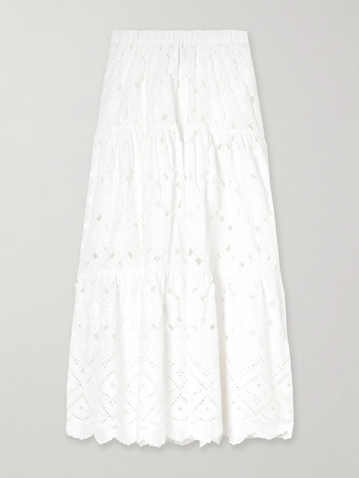 Melanie Broderie Anglaise Cotton Midi