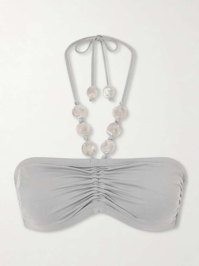 Eres Lana Bead-embellished Bikini Top
