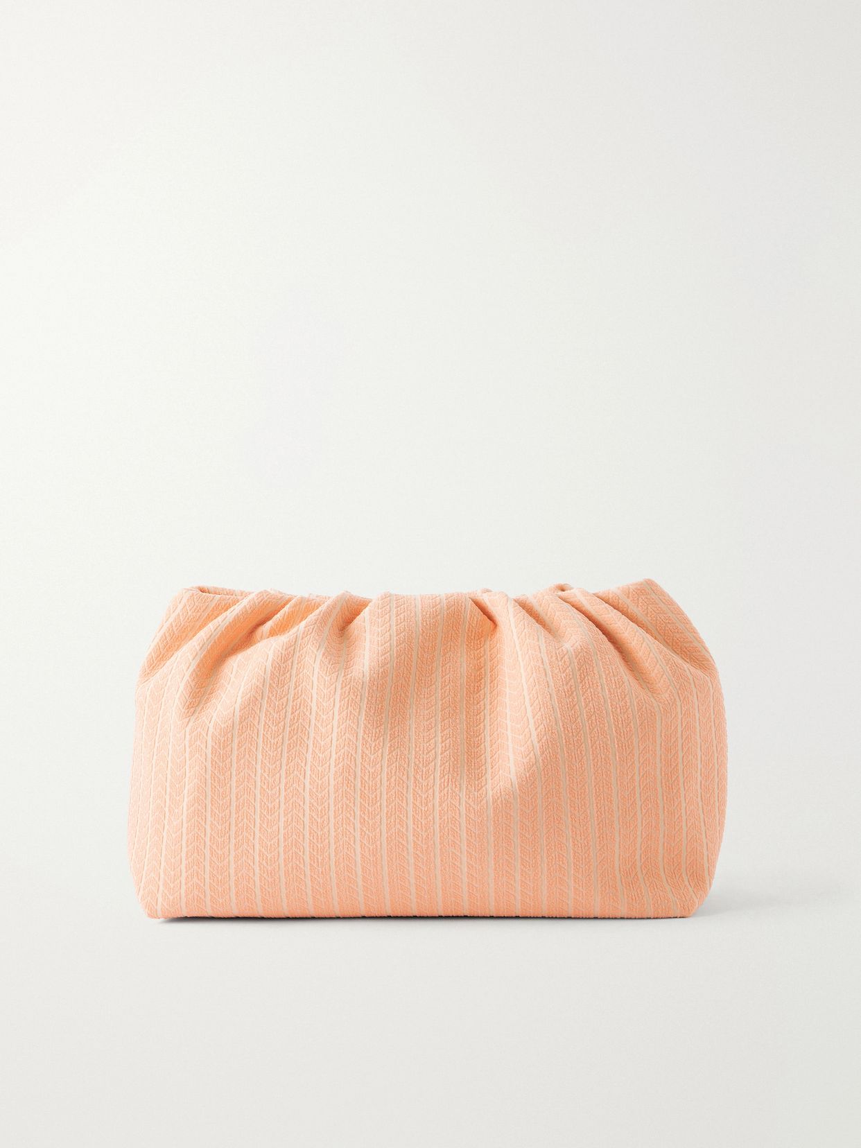 Soire Solaire jacquard clutch