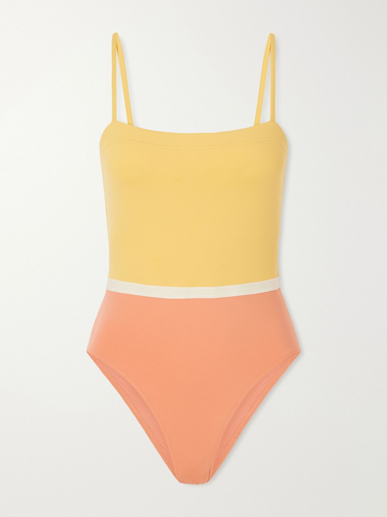 Granita color-block stretch swimsuit