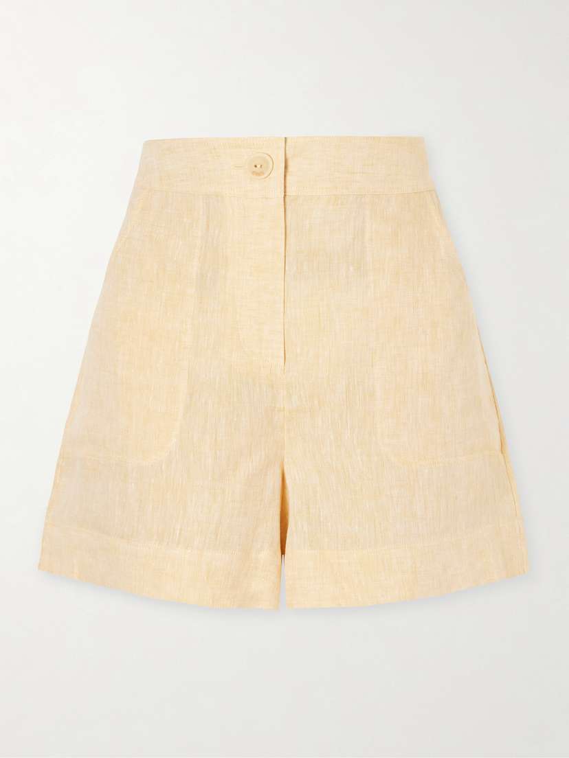 Eres Enjouée Linen Shorts