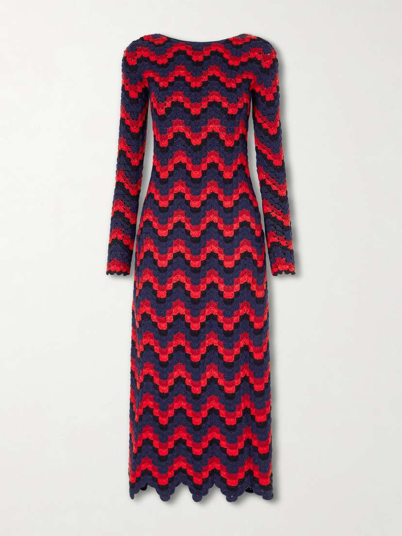 ESCVDO Ursula Crocheted Cotton Maxi Dress