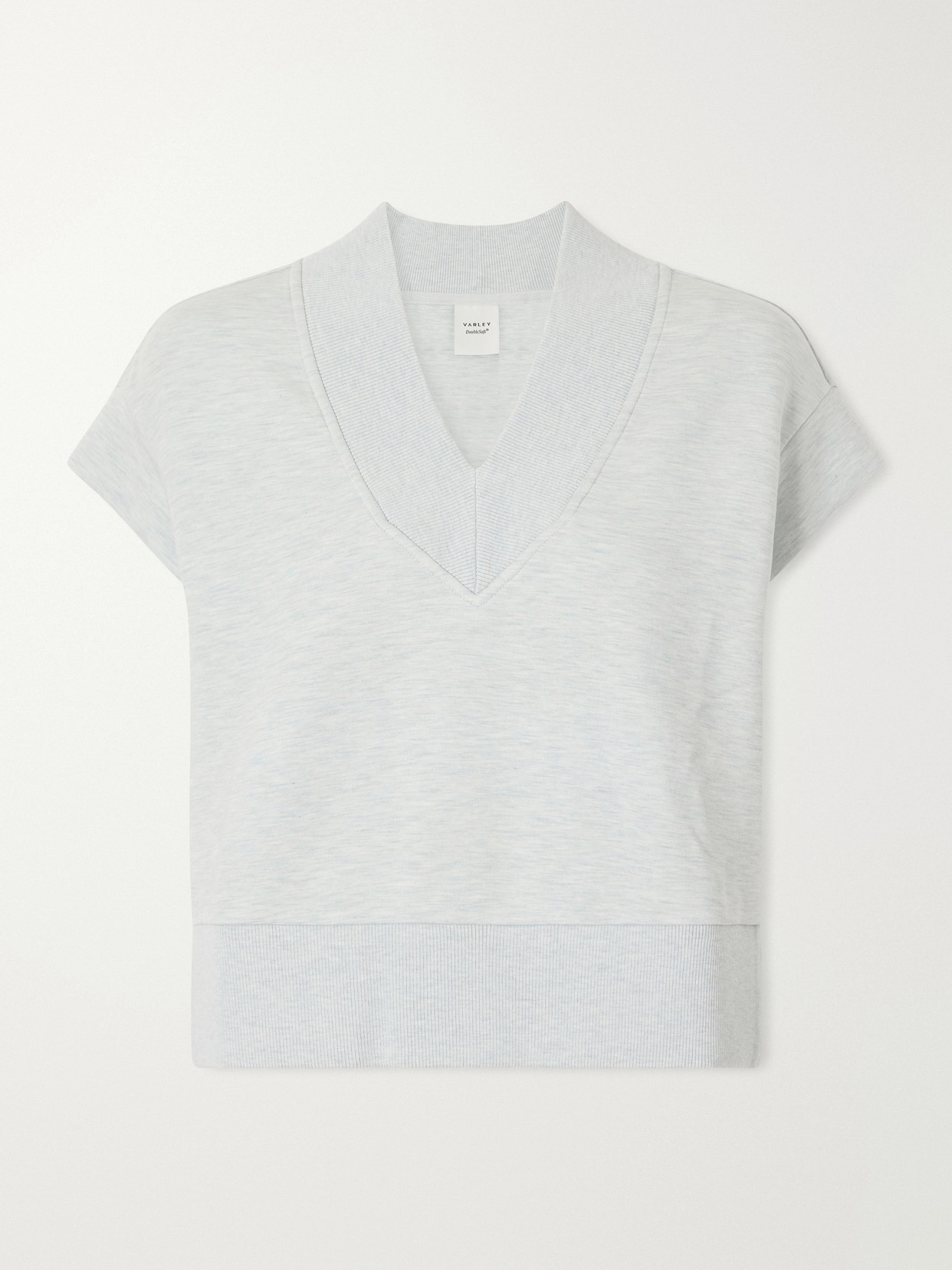 Gracee Rib-Trimmed Doublesoft® Jersey Tank