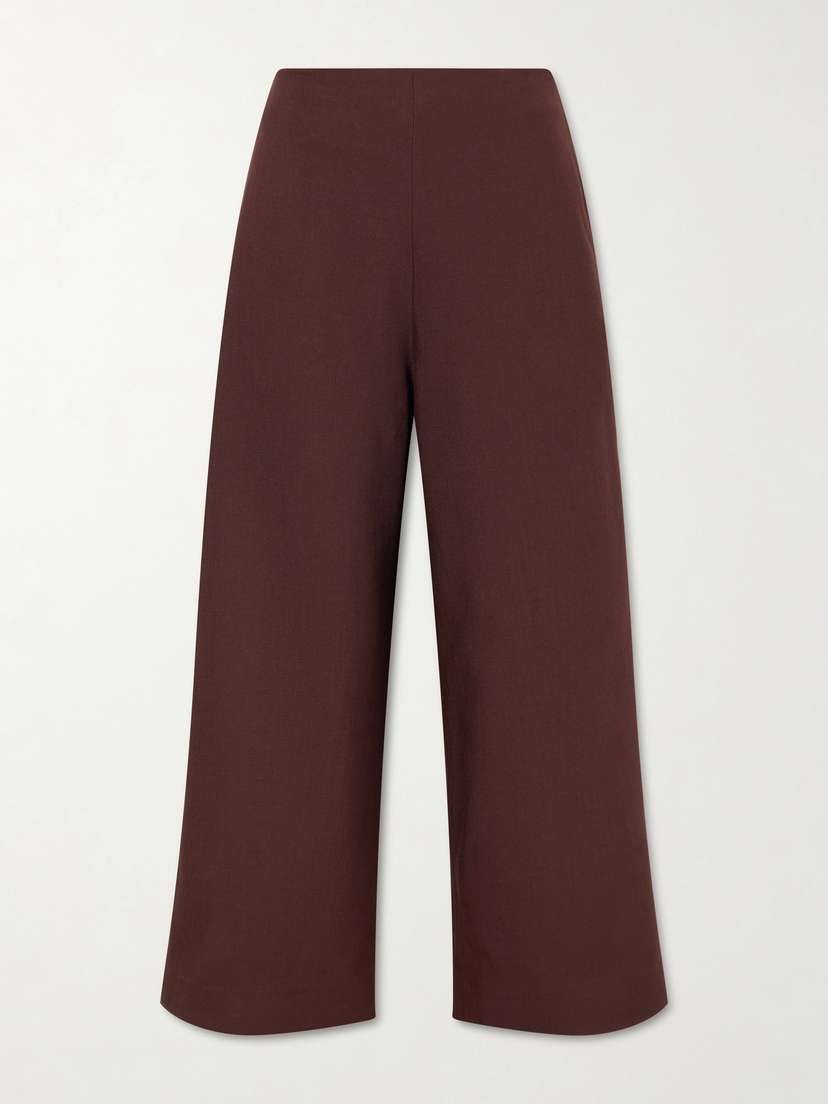 Tove Zadie Poplin Wide-leg Pants
