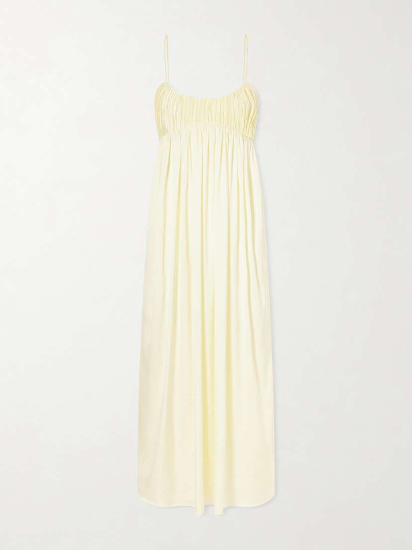 Tove Katrine Satin Midi Dress