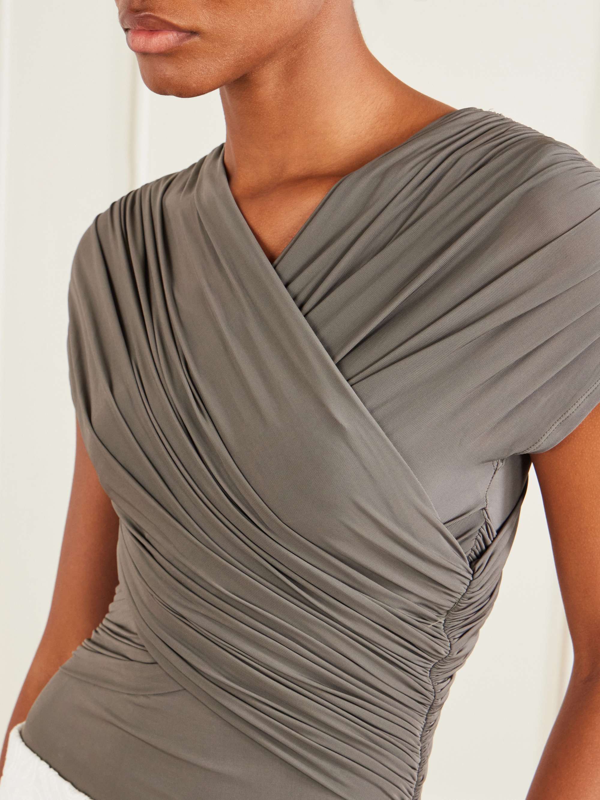 TOVE Sidney jersey-crepe bodysuit | NET-A-PORTER