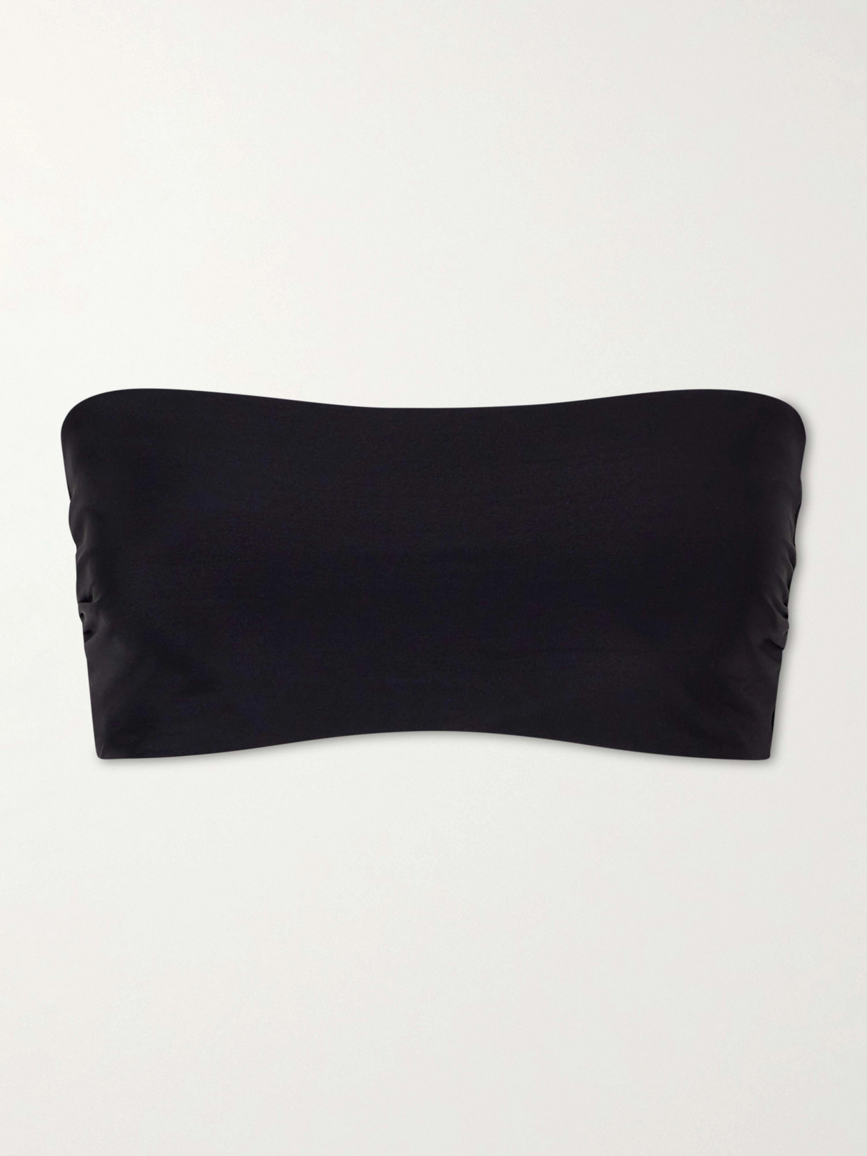 Commando Lace-trimmed Strapless Bra In Black