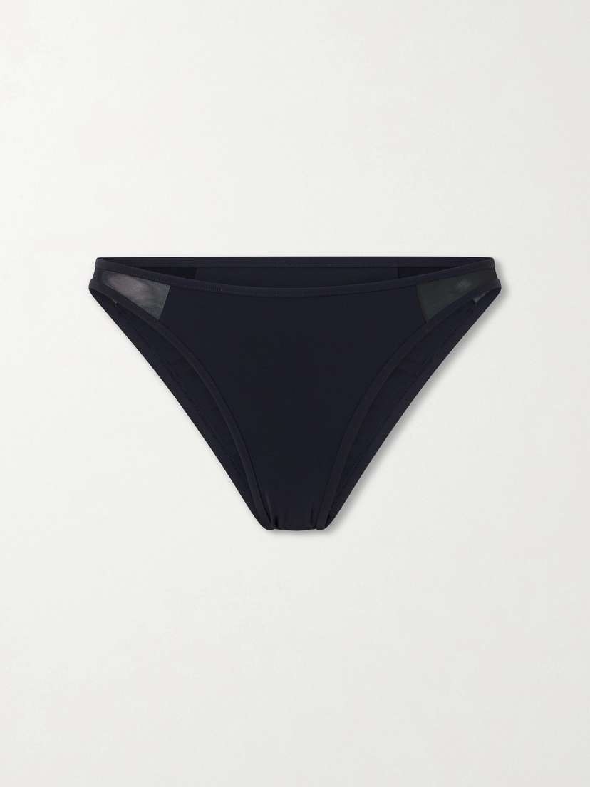 Kiki de Montparnasse Peep Show Mesh Bikini Bottom | Thumbnail 4