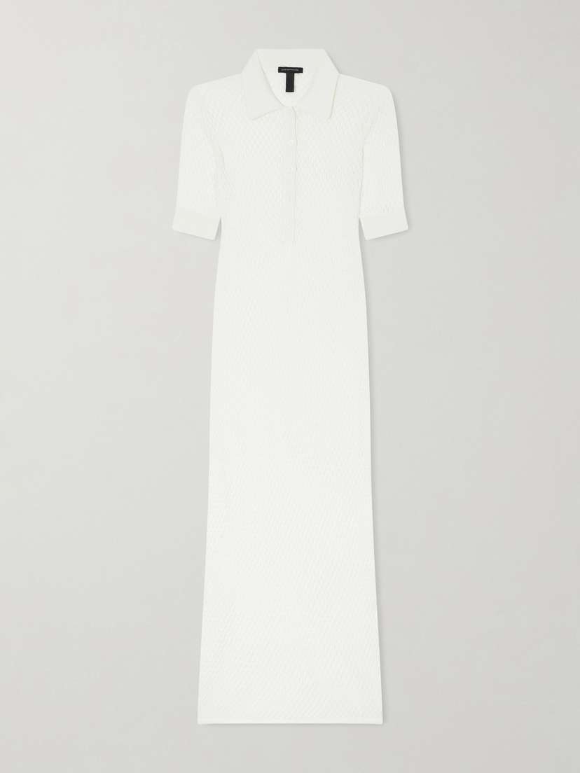 Kiki de Montparnasse Crocheted Silk Coverup