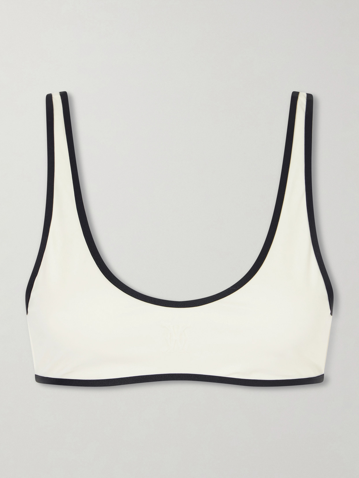 Kiki De Montparnasse Contraste Bikini Top In Neutral