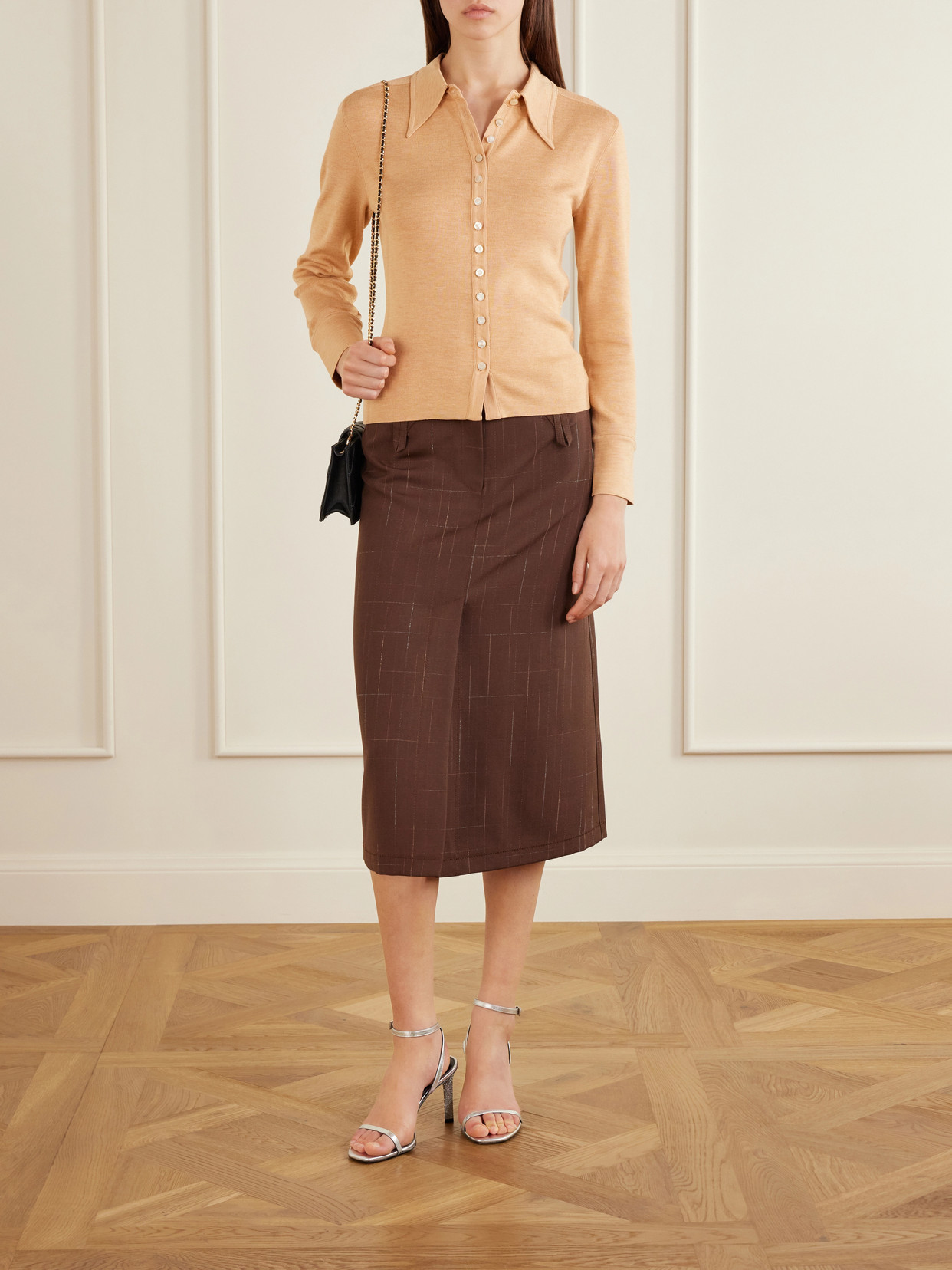 Silk-Blend Polo