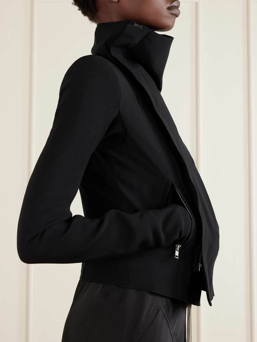 Rick Owens Classic Cady Biker Jacket | Thumbnail 4 Rick Owens Classic Cady Biker Jacket | Thumbnail 4
