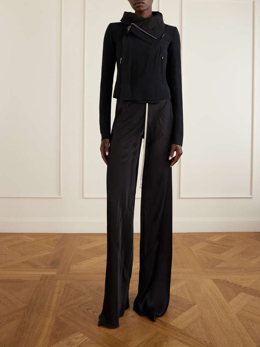 Rick Owens Classic Cady Biker Jacket | Thumbnail 2 Rick Owens Classic Cady Biker Jacket | Thumbnail 2