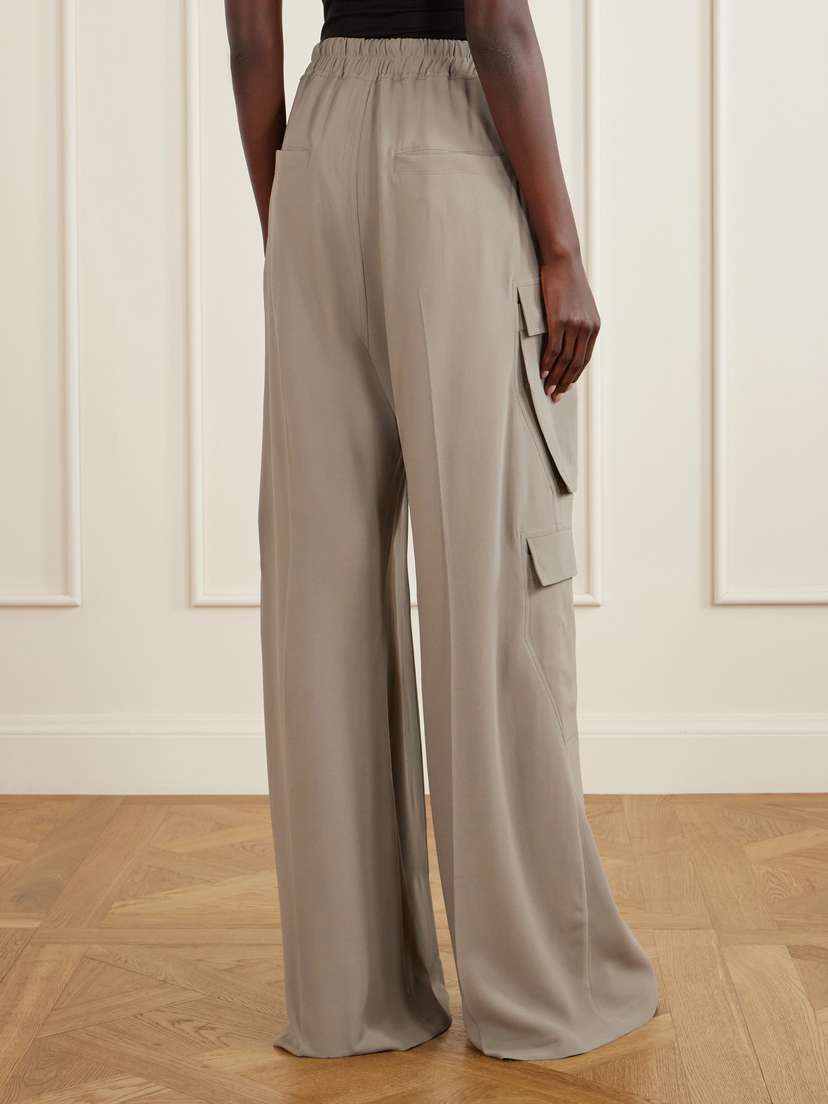 Rick Owens Cargobelas Cady Wide-leg Cargo Pants | Thumbnail 4