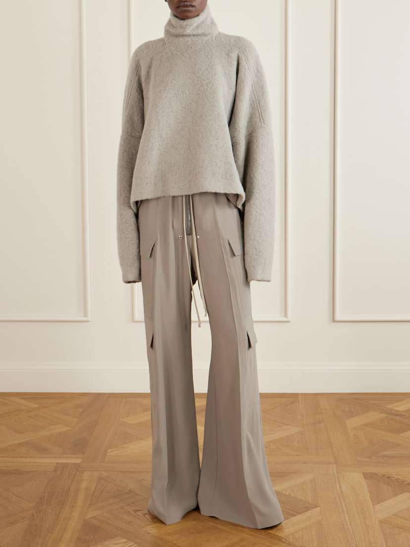 Rick Owens Cargobelas Cady Wide-leg Cargo Pants | Thumbnail 2