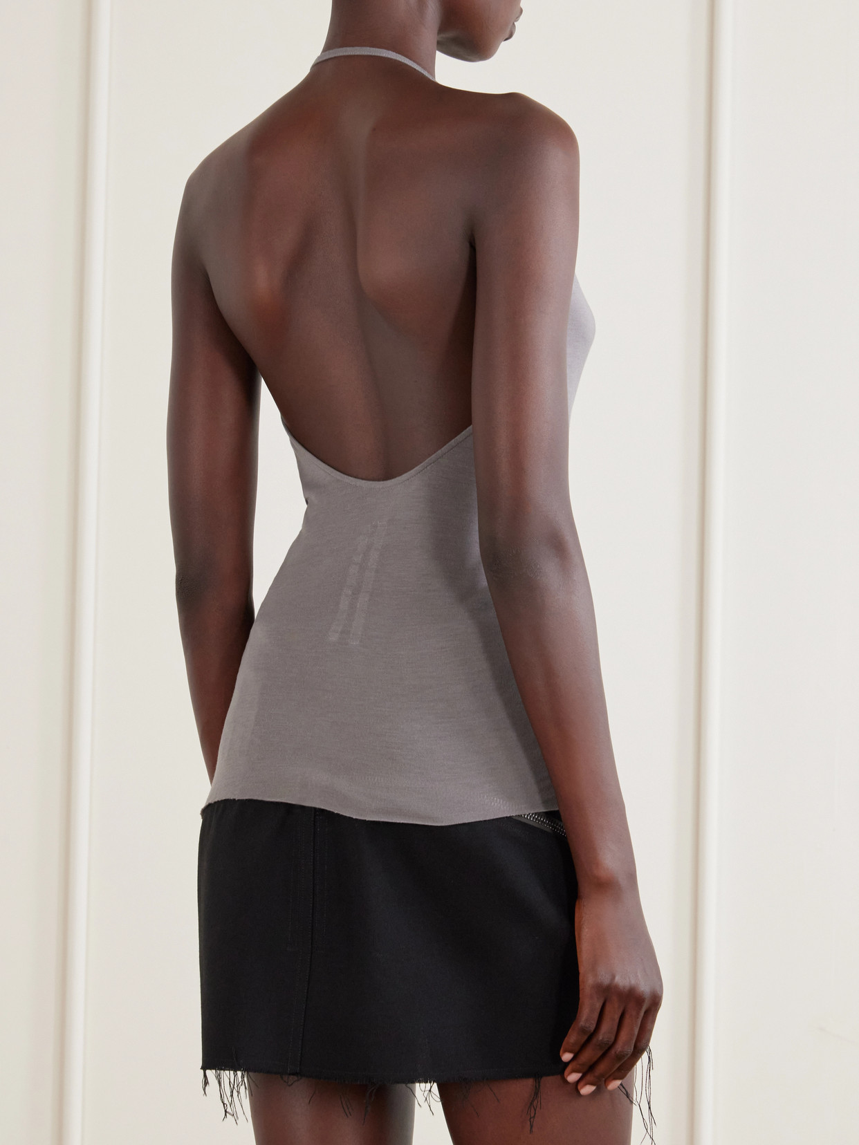 Draped Jersey Tank