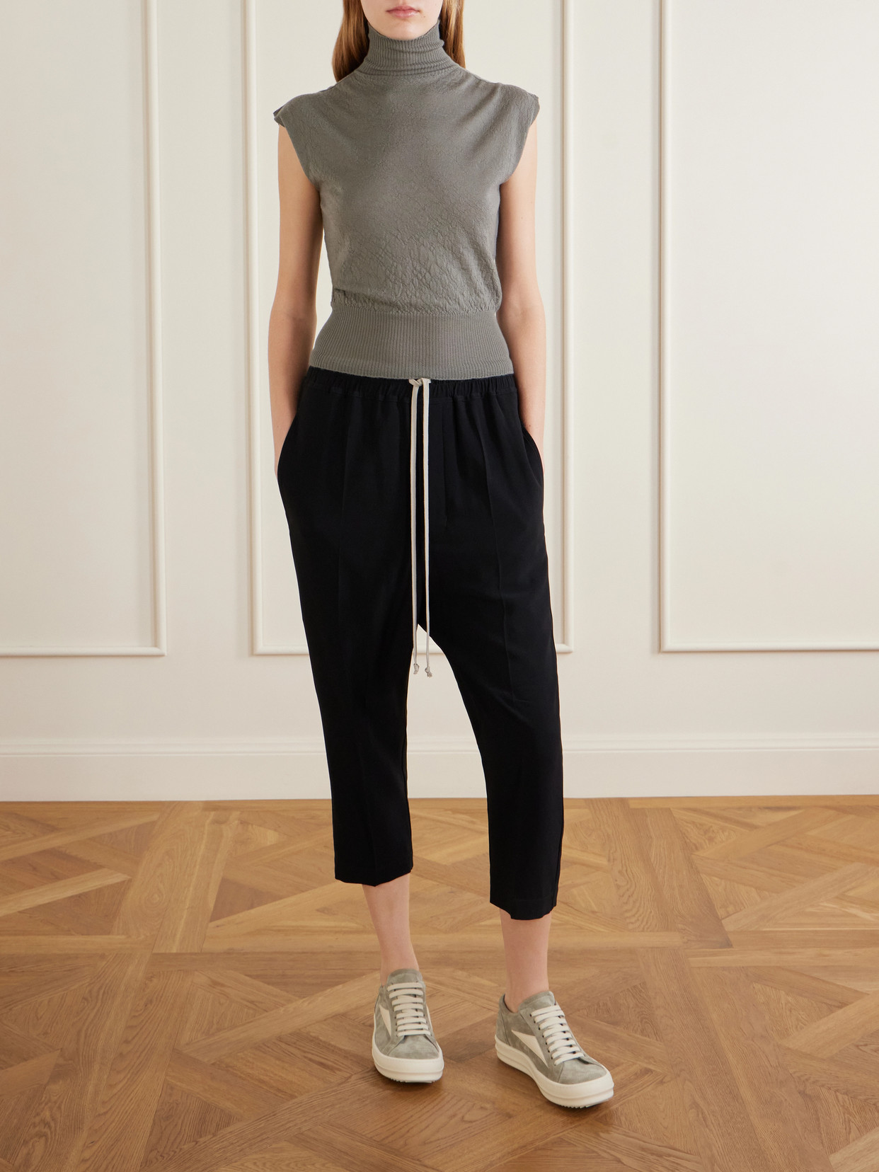 Ribbed Cashmere Top