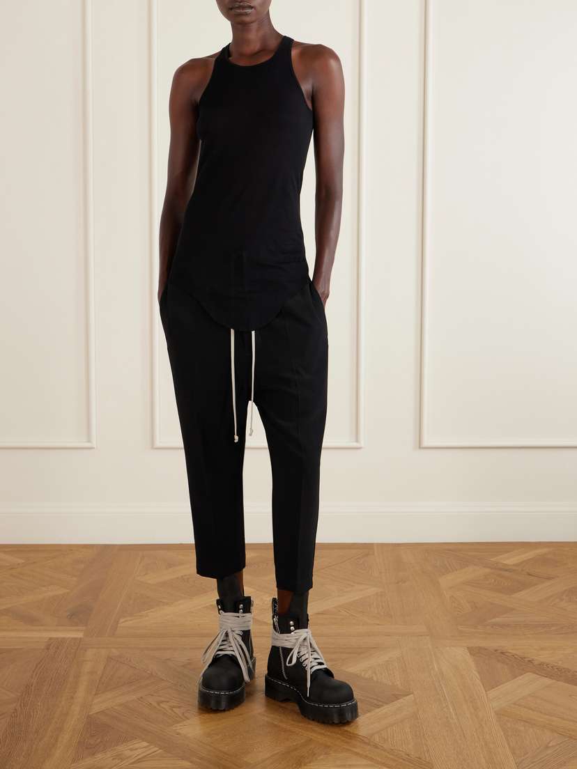 Rick Owens Astaires Cady Tapered Drawstring Pants | Thumbnail 2 Rick Owens Astaires Cady Tapered Drawstring Pants | Thumbnail 2