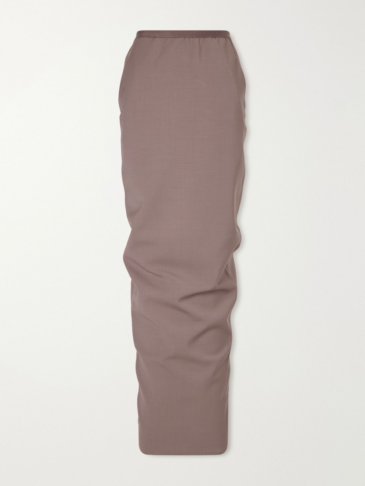 Soft Pillar wool-stretch maxi skirt