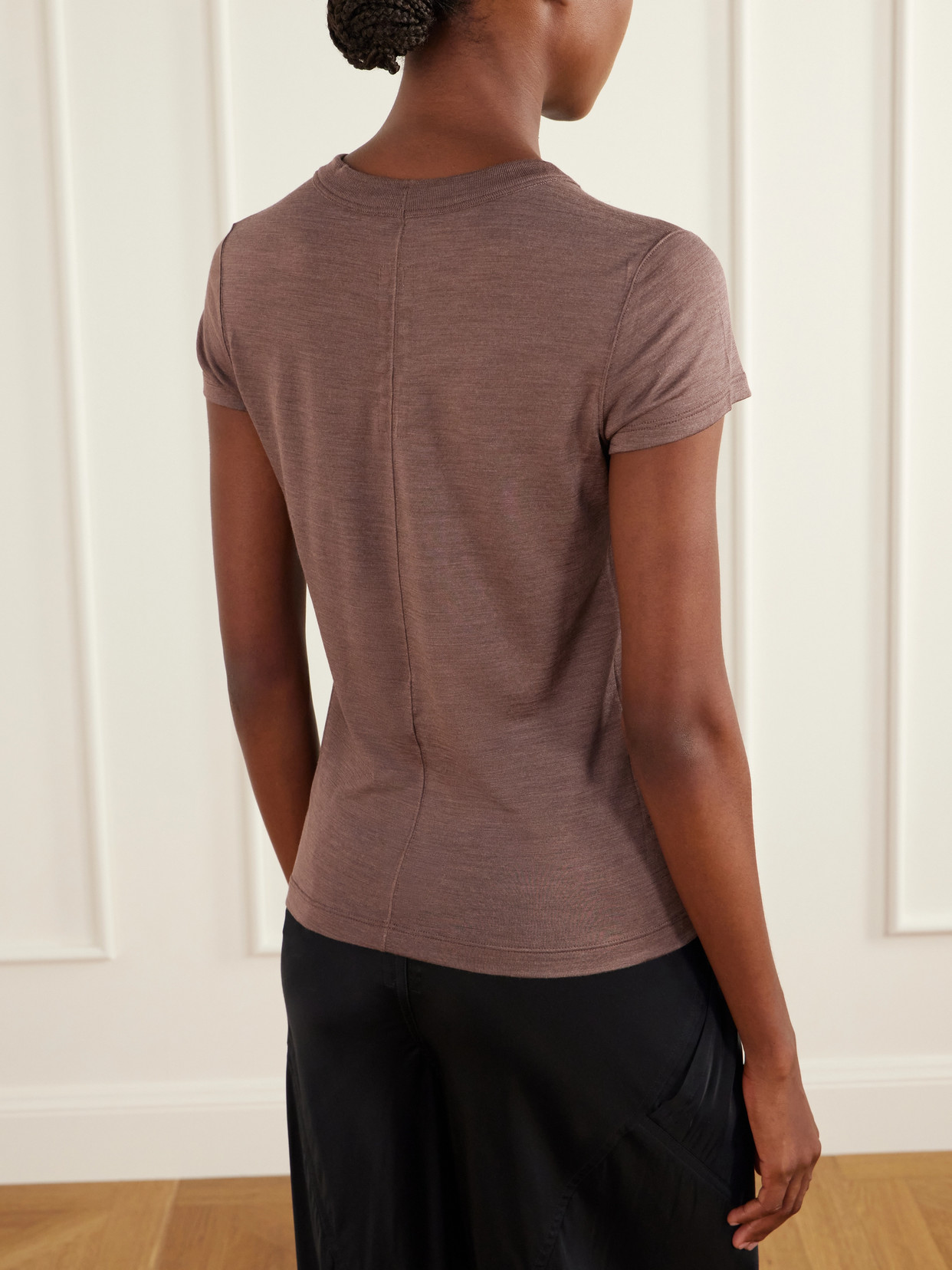 And Silk-Blend T-Shirt