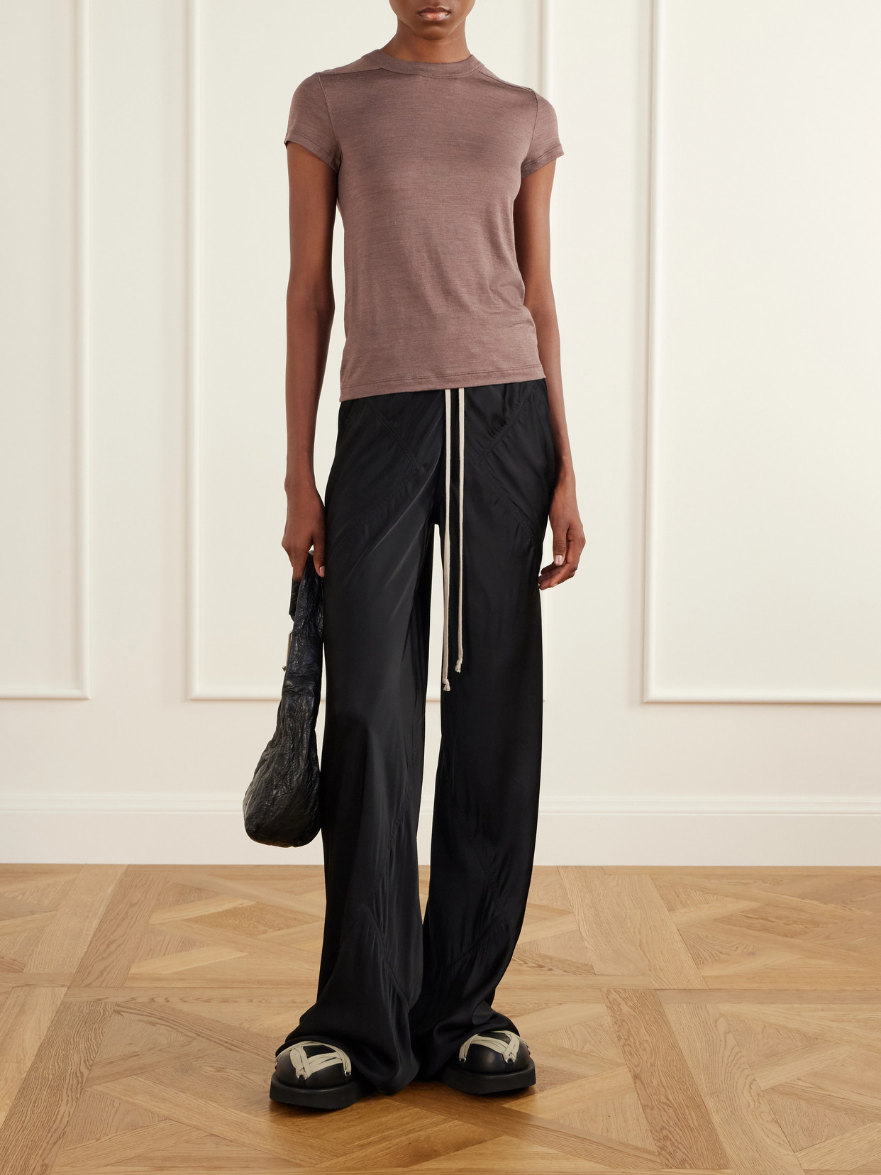 And Silk-Blend T-Shirt
