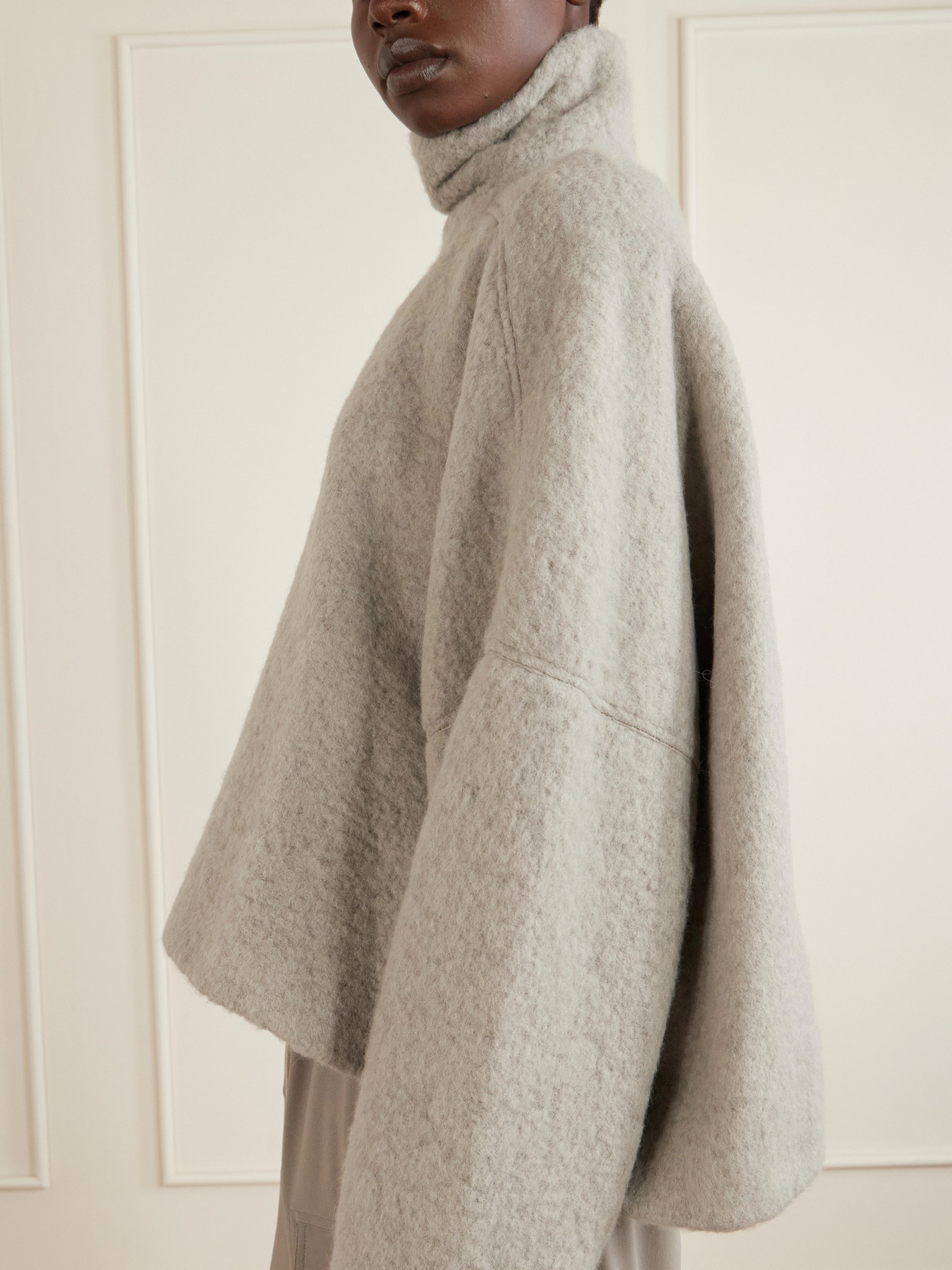 Jumbo Tabard Alpaca And Wool-Blend Sweater