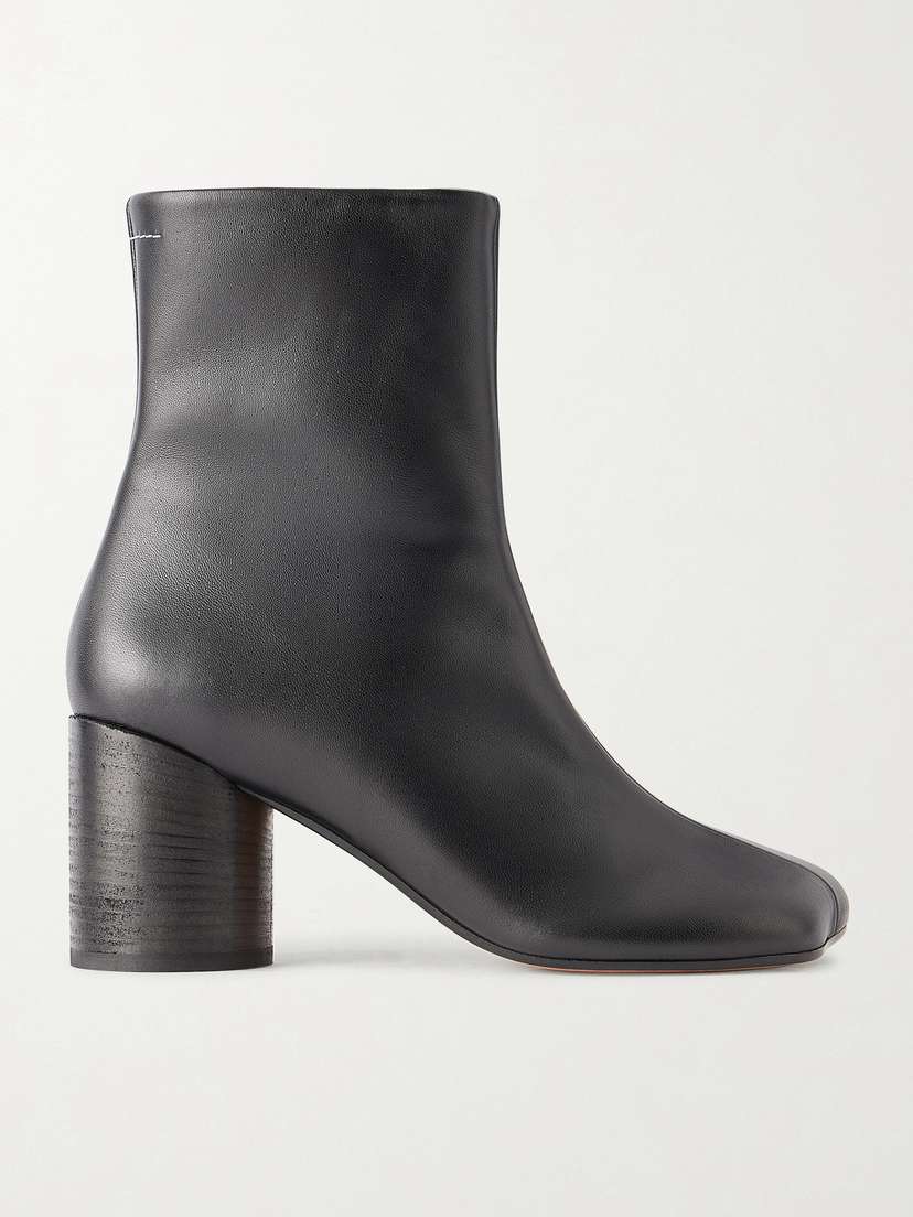MM6 MAISON MARGIELA Leather Ankle Boots | Thumbnail 6 MM6 MAISON MARGIELA Leather Ankle Boots | Thumbnail 6